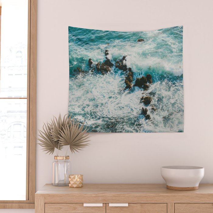 Palos Verdes Surf Wall Tapestry Gallery Image 2