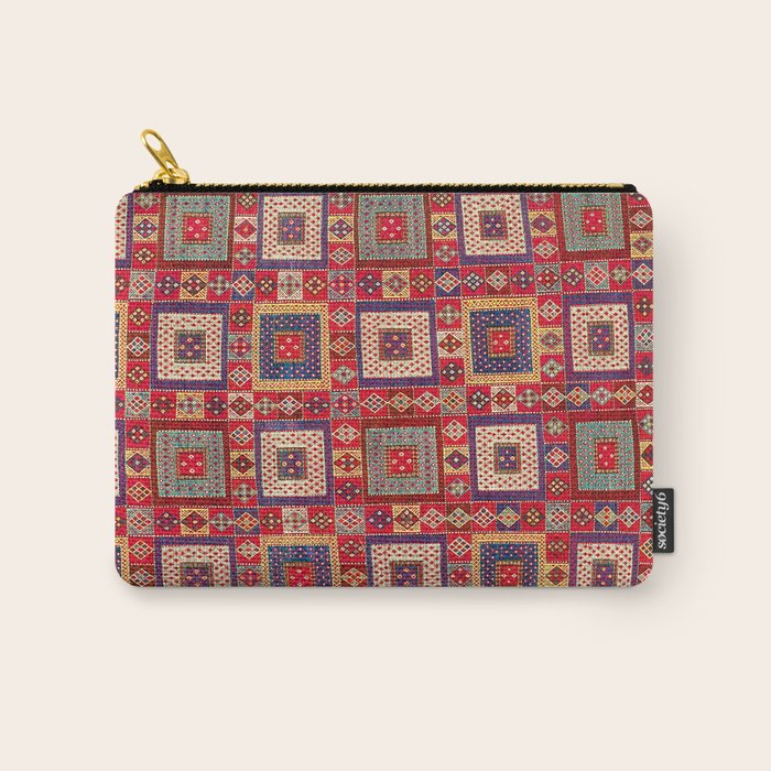 Azeri Zili South Caucasus  Azerbaijan Wall Hanging Print Carry All Pouch Gallery Image 1