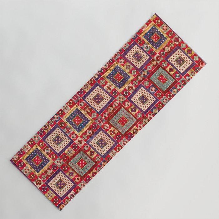Azeri Zili South Caucasus  Azerbaijan Wall Hanging Print Yoga Mat Gallery Image 1
