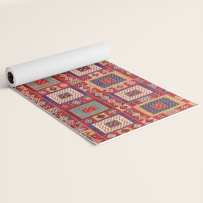 Azeri Zili South Caucasus  Azerbaijan Wall Hanging Print Yoga Mat Gallery Image 2
