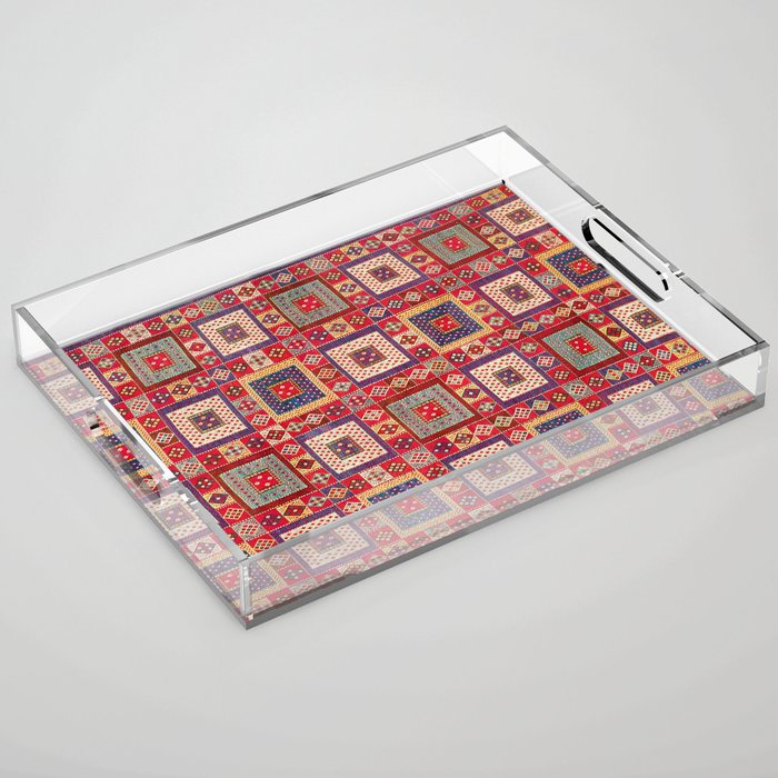 Azeri Zili South Caucasus  Azerbaijan Wall Hanging Print Acrylic Tray Gallery Image 1