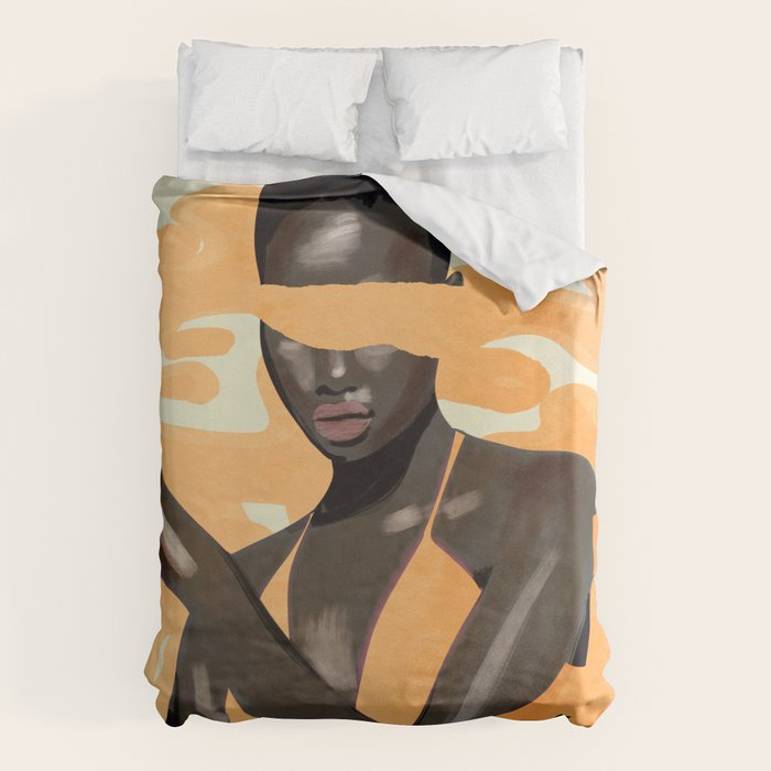 Girl Portrait 28 Duvet Cover Gallery Image 6