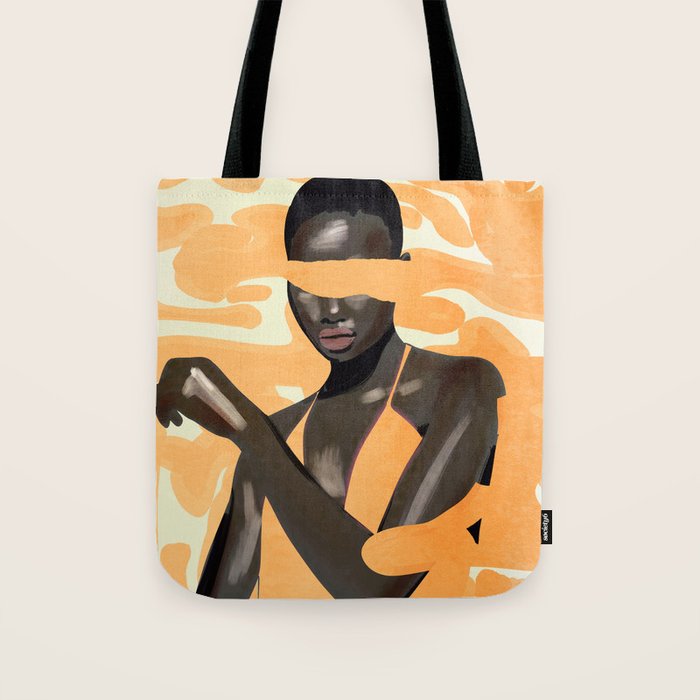 Girl Portrait 28 Tote Bag Gallery Image 1