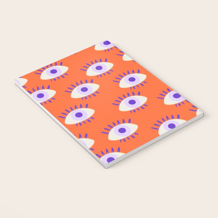 Very peri evil eyes  Notebook Gallery Image 3