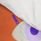 Very peri evil eyes  Comforter Gallery Image 4
