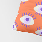 Very peri evil eyes  Pillow Sham Gallery Image 4