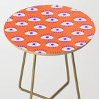Very peri evil eyes  Side Table Gallery Image 2