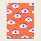 Very peri evil eyes  Notebook Gallery Image 4