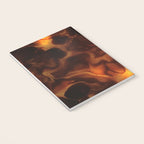 Dark Coffee Tortoiseshell Turtle Pattern Notebook Gallery Image 3