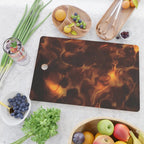 Dark Coffee Tortoiseshell Turtle Pattern Cutting Board Gallery Image 2