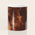 Dark Coffee Tortoiseshell Turtle Pattern Coffee Mug Gallery Image 4