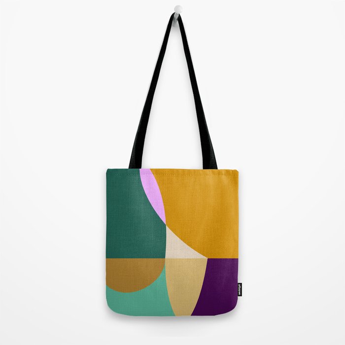 shapes mid century autumn 21 Tote Bag Gallery Image 2