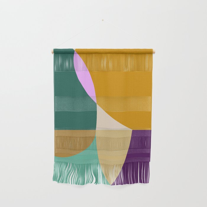 shapes mid century autumn 21 Wall Hanging Gallery Image 1