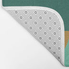 shapes mid century autumn 21 Bath Mat Gallery Image 2