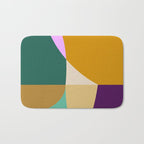 shapes mid century autumn 21 Bath Mat Gallery Image 1