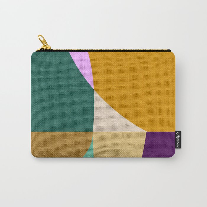 shapes mid century autumn 21 Carry All Pouch Gallery Image 1