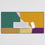 shapes mid century autumn 21 Desk Mat Gallery Image 1