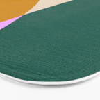 shapes mid century autumn 21 Bath Mat Gallery Image 3