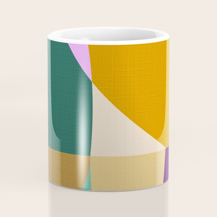shapes mid century autumn 21 Coffee Mug Gallery Image 4