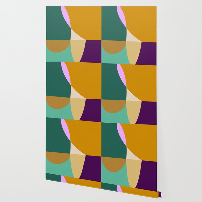 shapes mid century autumn 21 Wallpaper Gallery Image 2