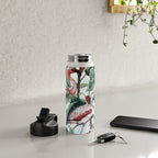 Floral and Flamingo VIII Water Bottle Gallery Image 5