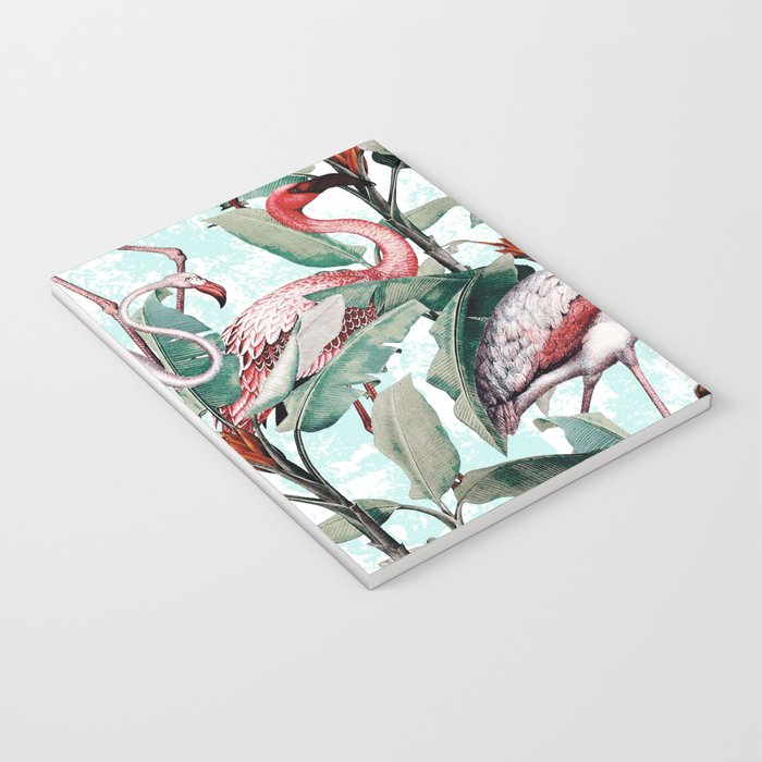 Floral and Flamingo VIII Notebook Gallery Image 3