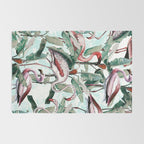 Floral and Flamingo VIII Rug Gallery Image 2