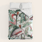 Floral and Flamingo VIII Comforter Gallery Image 6