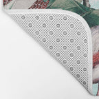 Floral and Flamingo VIII Bath Mat Gallery Image 2