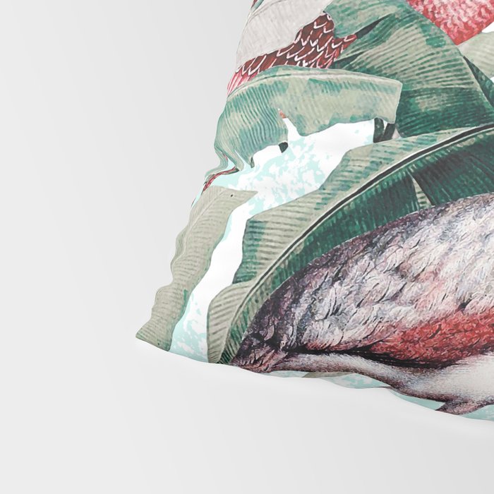 Floral and Flamingo VIII Pillow Sham Gallery Image 4