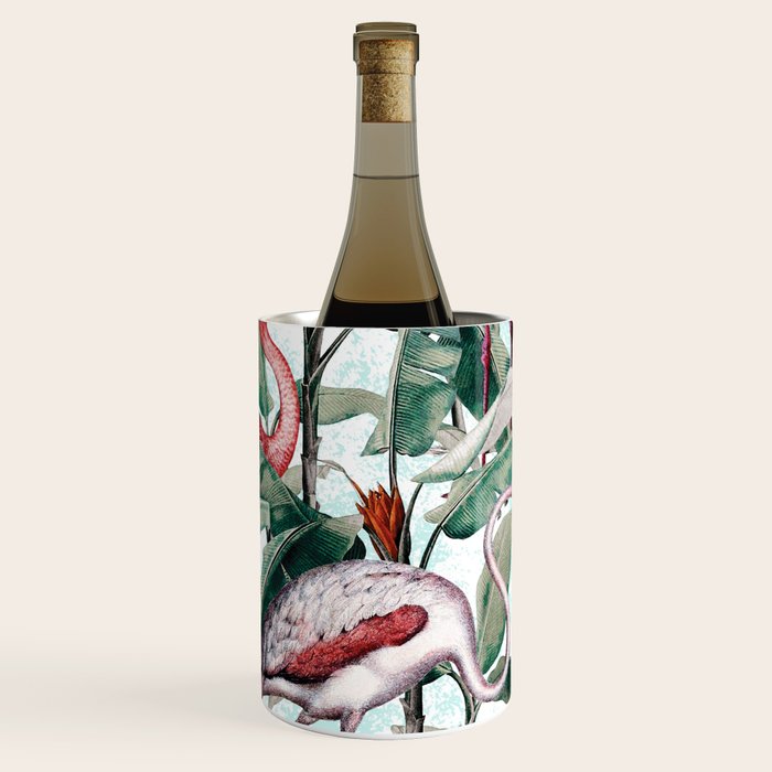 Floral and Flamingo VIII Wine Chiller Gallery Image 1