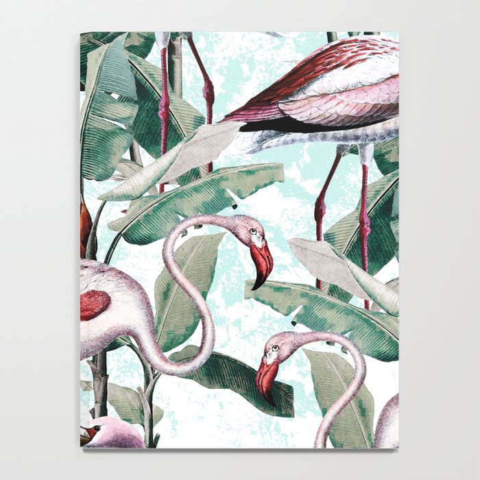 Floral and Flamingo VIII Notebook Gallery Image 4