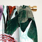 Floral and Flamingo VIII Window Curtain Gallery Image 2