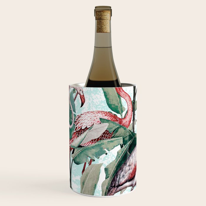 Floral and Flamingo VIII Wine Chiller Gallery Image 2