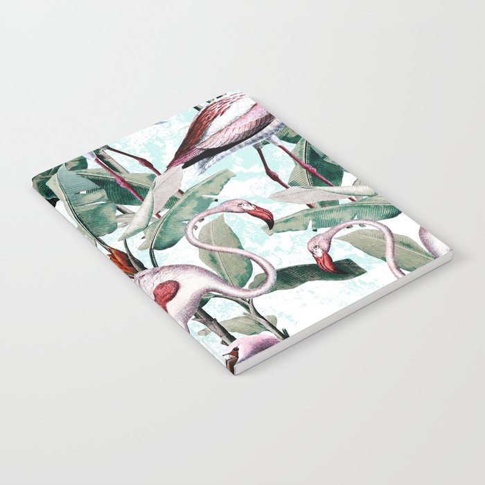 Floral and Flamingo VIII Notebook Gallery Image 1