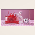 The cherries party Desk Mat Gallery Image 3