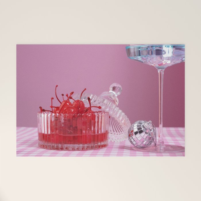 The cherries party Welcome Mat Gallery Image 1