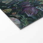 Atlas Moth  Mushroom Night Welcome Mat Gallery Image 2