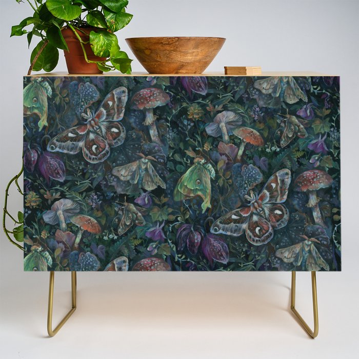 Atlas Moth  Mushroom Night Credenza Gallery Image 1
