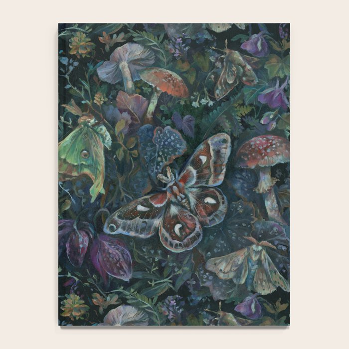 Atlas Moth  Mushroom Night Notebook Gallery Image 4