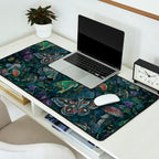 Atlas Moth  Mushroom Night Desk Mat Gallery Image 2