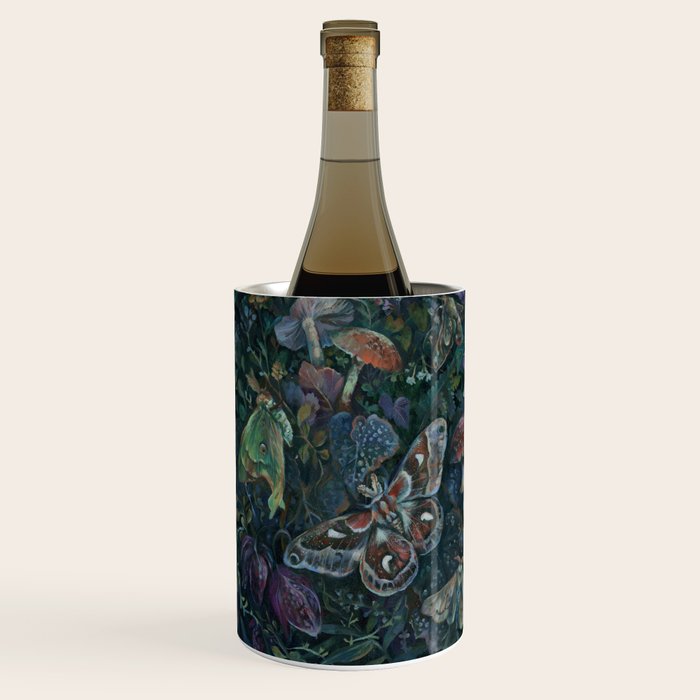 Atlas Moth  Mushroom Night Wine Chiller Gallery Image 1