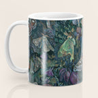Atlas Moth  Mushroom Night Coffee Mug Gallery Image 3