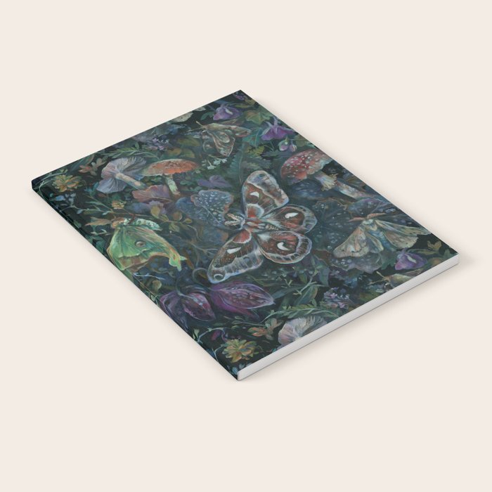 Atlas Moth  Mushroom Night Notebook Gallery Image 2