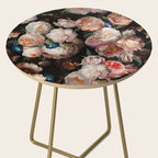 Baroque Flemish Rose Flowers Night Garden Side Table Gallery Image 2