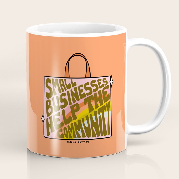 Small Businesses Help the Community Coffee Mug Gallery Image 1
