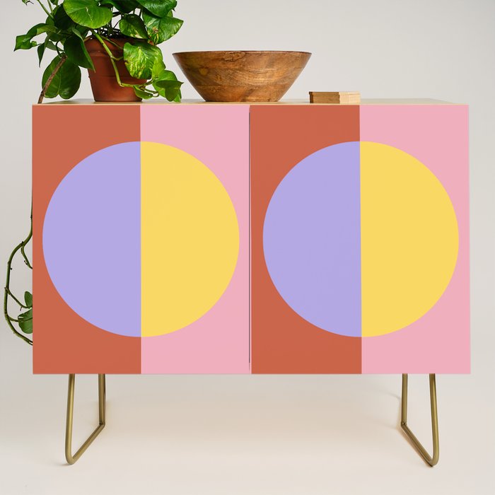 Color Block Abstract XIII Credenza Gallery Image 1