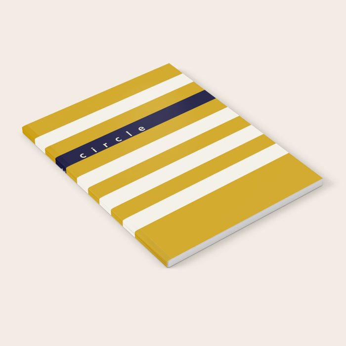 expectant iteration straight circle Notebook