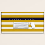 expectant iteration straight circle Desk Mat Gallery Image 1
