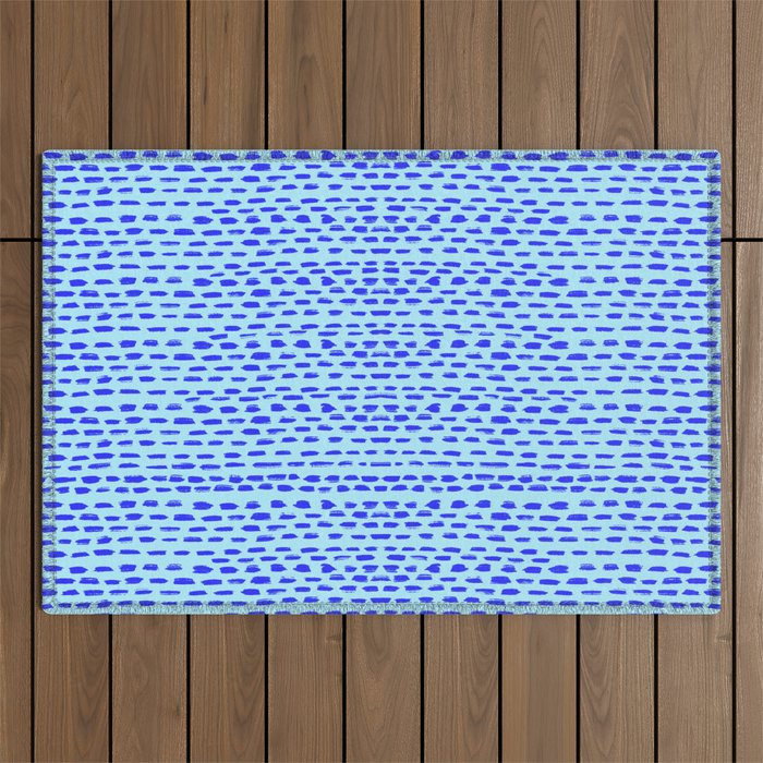 Blue Tides Outdoor Rug Gallery Image 1